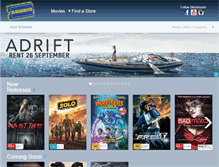 Tablet Screenshot of blockbuster.com.au